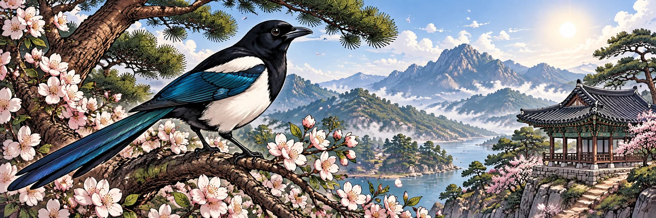 Magpie: a bearer of good news